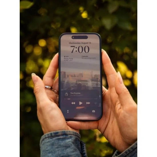 BodyGuardz Red Light Converter Privacy Glass Screen Protector for iPhone Pro